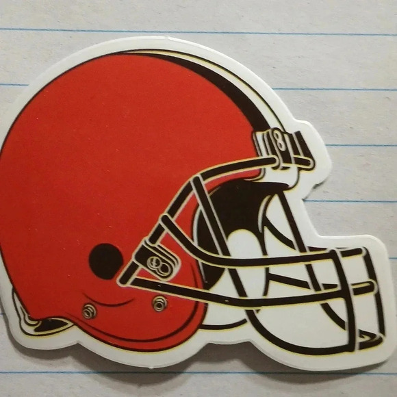 Cleveland Browns waterproof sticker..nwt..we bundle..enjoy - Picture 2 of 2